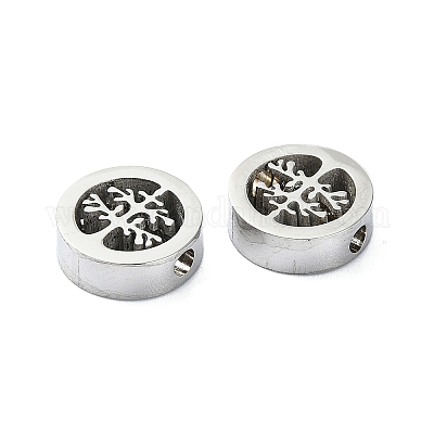 Бусины из нержавеющей стали марки 304 STAS-L024-011P-1