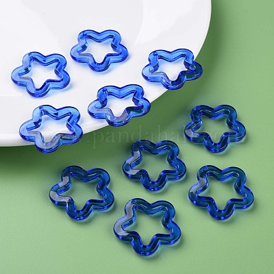 Прозрачные акриловые бусины&nbsp;MACR-S373-24-B-1