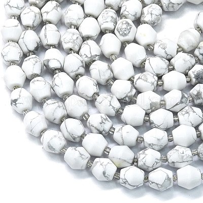 Природные Говлит бисер нитей G-K389-D20-01-1