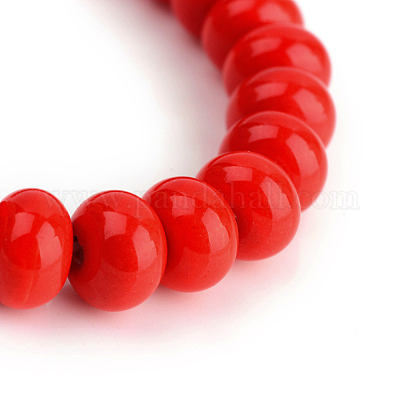 Фарфоровые бусины ручной работы PORC-T001-B04-1