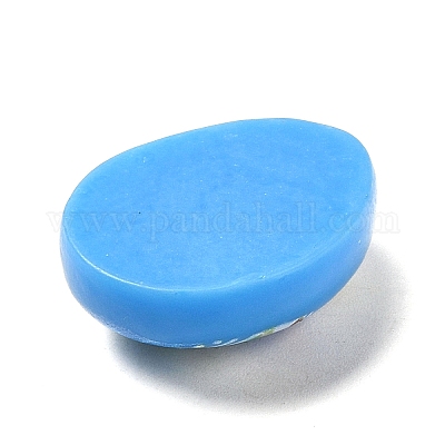 Пасхальные мультяшные кабошоны из непрозрачной смолы RESI-Q223-02B-1