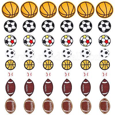 48 шт. 8 стиля компьютеризированная вышивка ткань утюг на / пришить патчи DIY-PH0006-79-1