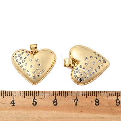 Латунные микро проложить кубического циркония подвески KK-R229-11G-A-1