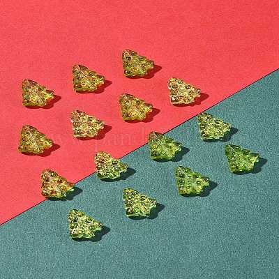 40 шт. окрашенные и нагретые стеклянные бусины GLAA-FS0001-88C-1