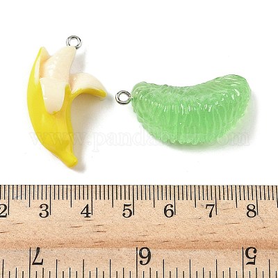 Подвески из непрозрачной смолы RESI-Z038-03P-1