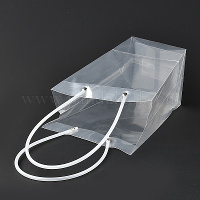 Buy Wholesale China Clear Plastic Tote Bag & Clear Plastic Tote