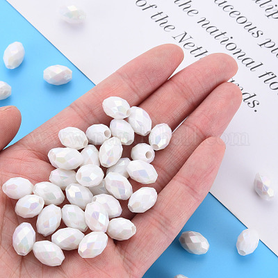 Непрозрачные акриловые бусины TACR-S153-32I-09-1