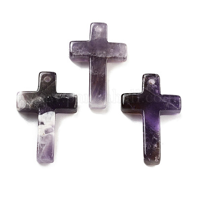 Natürlichen Amethyst Edelsteinanhänger&nbsp;G-H007-09E-1