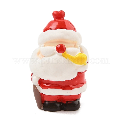 Рождественские скульптуры из смолы витрина украшения DJEW-K029-02A-1