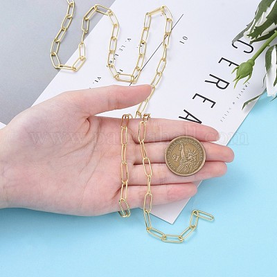 Паяные латунные цепочки для скрепок CHC-D025-03G-1