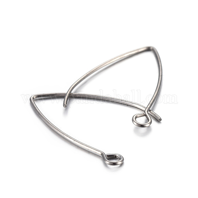 Крючки для сережек из нержавеющей стали марки 304 STAS-F191-02P-B-1