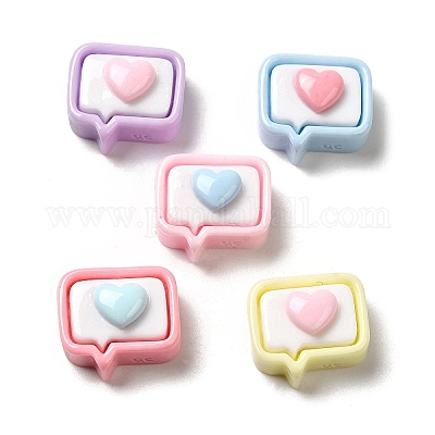 Непрозрачные кабошоны из смолы RESI-B017-01D-1