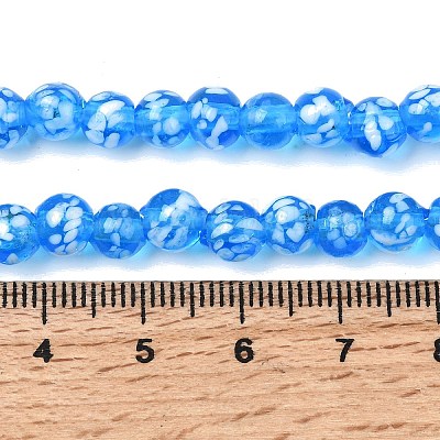 Бусы лэмпворк ручной работы&nbsp;LAMP-H071-01A-10-1