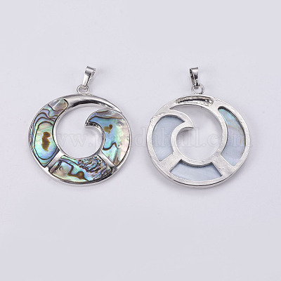 Кулон с панцирем SSHEL-L008-27P-1