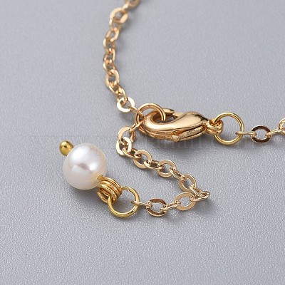 Браслеты из натурального жемчуга BJEW-JB04884-1