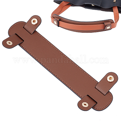 WADORN 8pcs Leather Bag Strap Replacement, 22.6 Inch Handmade