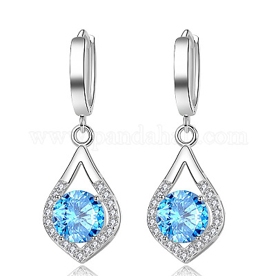 Латунные кубических серьги циркония обруч FS-WG39E45-02-1