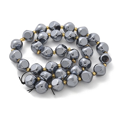 Нити терагерцовых каменных круглых бусин G-R002-01B-1