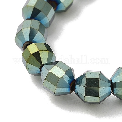 Гальванические нити из синтетических немагнитных гематитовых бусин G-I364-L01-06-1