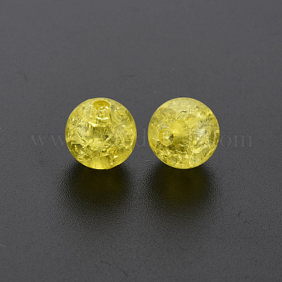 Прозрачных бусин акриловые треск MACR-S373-66C-N16-1