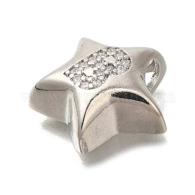 Стойки обшивки латунь микро проложить Циркон подвеску KK-I722-05P-B-1