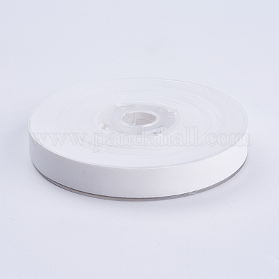 2 inch white satin ribbon