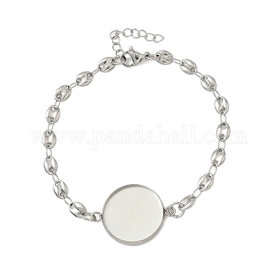 Изготовление браслета из звеньевой цепи из нержавеющей стали 304 STAS-K252-20E-P-1