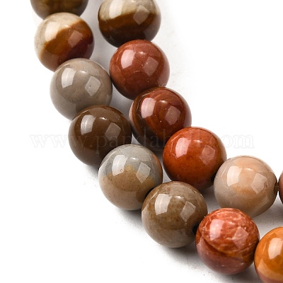 Естественного изображения яшмы бисер нитей G-S390-07-6mm-1