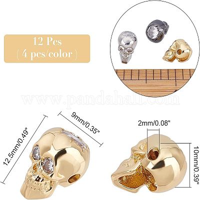 Латунные бусины ZIRC-NB0001-27-NR-1