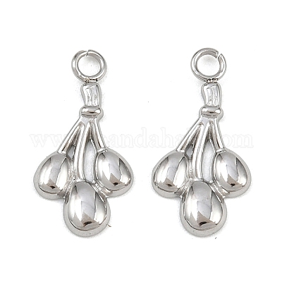 Подвески из нержавеющей стали 304 с фруктами STAS-H242-03P-05-1