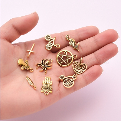 Сплавочные подвески тибетского стиля TIBEP-YW0001-07AG-1