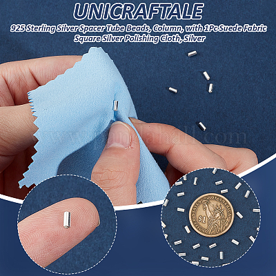 30 шт. 925 бусины-разделители из стерлингового серебра STER-UN0001-27B-1