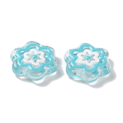 Стеклянные бусины GLAA-L047-04C-1