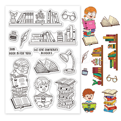 Silicone Clear Rubber Stamps Seal Scrapbooking Album Card Decor Diary DIY Craft 