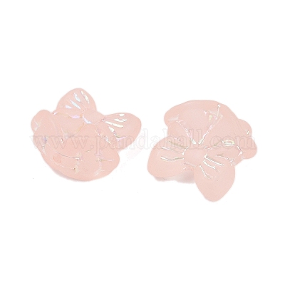 Матовые прозрачные акриловые бусины X1-OACR-P029-18B-02-1