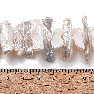 Натуральный жемчуг в стиле барокко кеши PEAR-P064-03B-02C-1