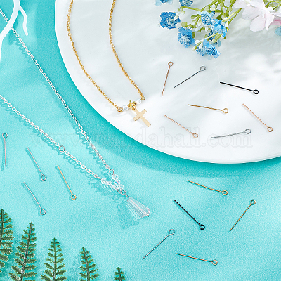 100 шт. 4-х цветный штифт из нержавеющей стали марки 304 STAS-UN0028-33-1