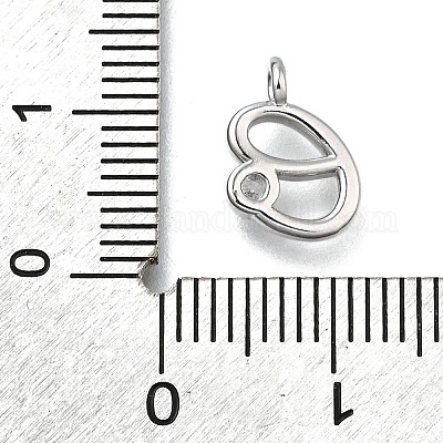 Латунные микро проложить кубического циркония подвески KK-B132-12P-E-1