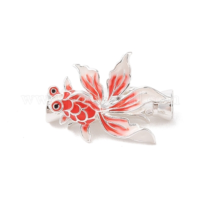 Раскладывающаяся застежка из латуни и эмали KK-B100-046S-1