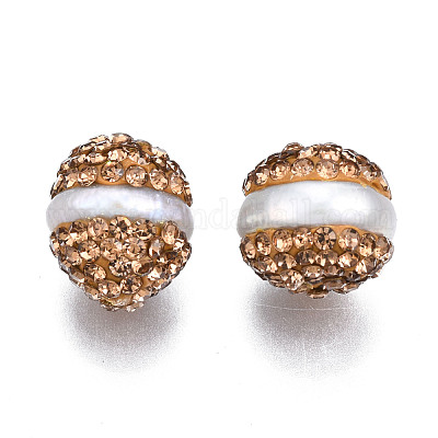 Бусины со стразами RB-S056-21-01-1