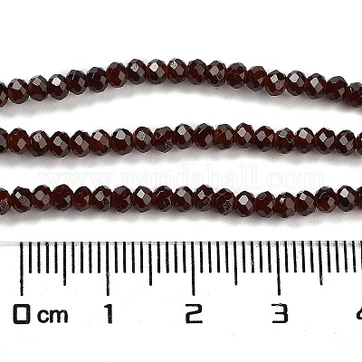 Запекание расписных стеклянных бусин с имитацией нефрита DGLA-A034-J2MM-A11-1