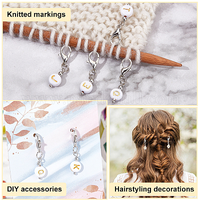 2 комплект подвесок из акрила с покрытием HJEW-PH0001-59-1