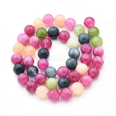 Природного кварца нитей бисера G-N355-8mm-11-1