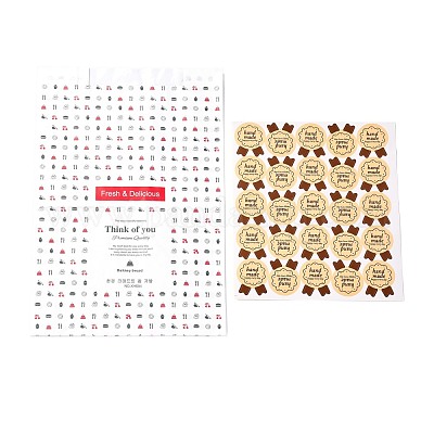 Прямоугольник с выкройками из бумаги для выпечки CARB-K0001-01F-1