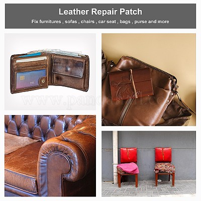 DIY Large Leather Patches for Couches, Self Adhesive Leather Patch