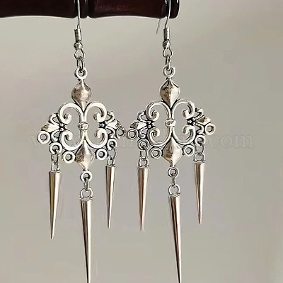 Серьги-подвески из цинкового сплава в готическом стиле в стиле панк FS-WGB2001-01-1