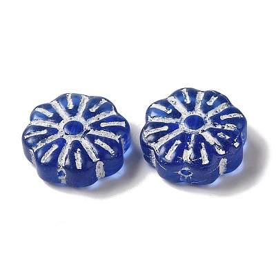 Прозрачные бусины лэмпворк&nbsp;LAMP-P065-03A-08-1