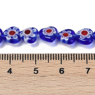 Ручной работы millefiori стеклянные бусины нитки LAMP-G166-15A-1