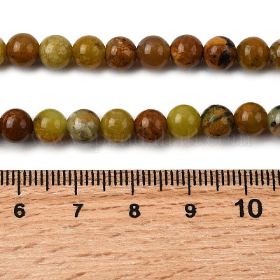 Естественный зеленый опал бисер нитей G-K245-A17-A02-01-1