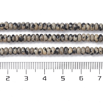 Природные яшмы далматин бисер нитей G-H292-A09-02-1